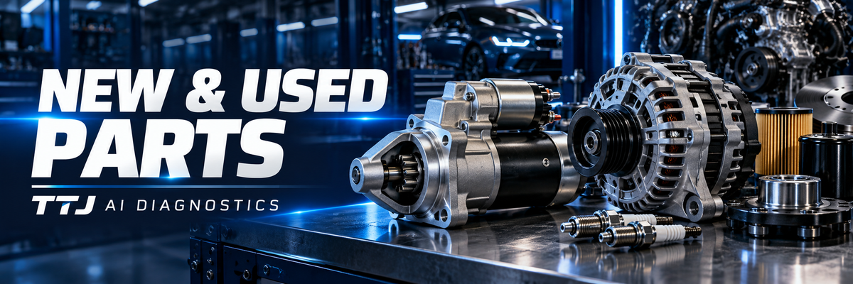 TTJ New Parts banner